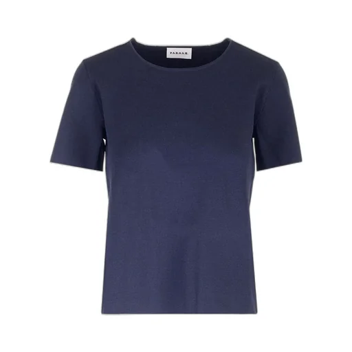 P.A.R.O.S.H. Straight Hem Knitted T-Shirt