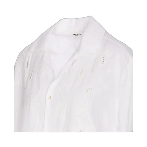 P.A.R.O.S.H. Floral Embroidered Oversized Shirt