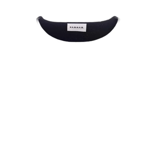 P.A.R.O.S.H. Straight Hem Knitted T-Shirt