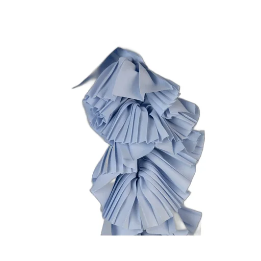 P.A.R.O.S.H. Ruffled Belted Waist Blouse