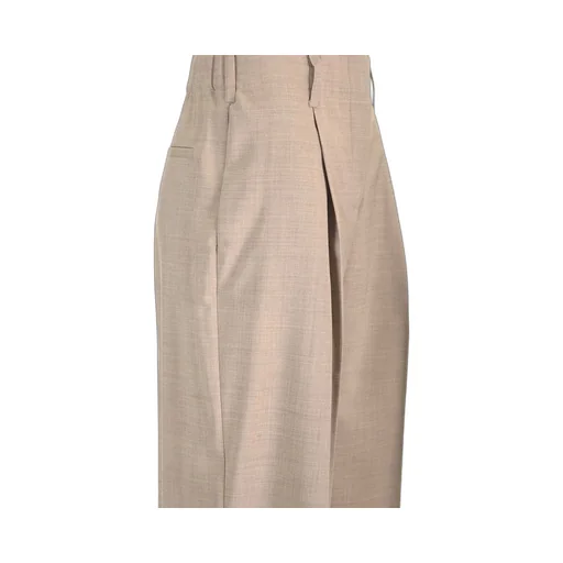 P.A.R.O.S.H. Pressed-Crease Straight-Leg Trousers