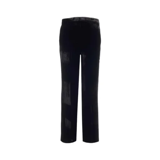 P.A.R.O.S.H. High Waist Velvet Trousers