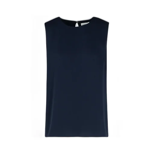 P.A.R.O.S.H. Straight Hem Sleeveless Blouse
