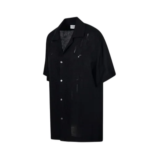 P.A.R.O.S.H. Floral Embroidered Oversized Shirt