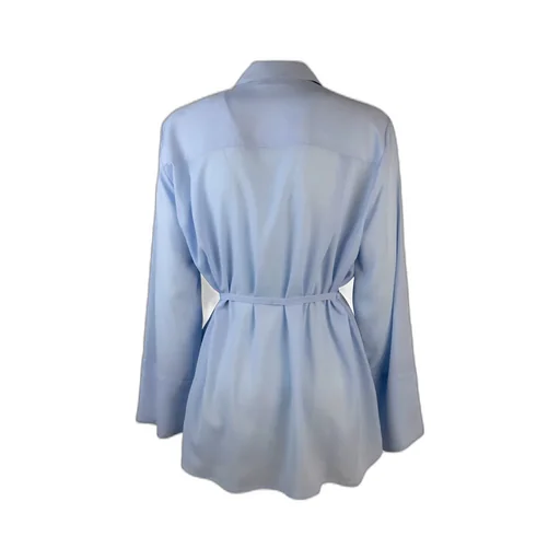 P.A.R.O.S.H. Ruffled Belted Waist Blouse