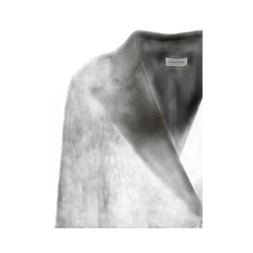 P.A.R.O.S.H. Animal Print Double-Breasted Blazer