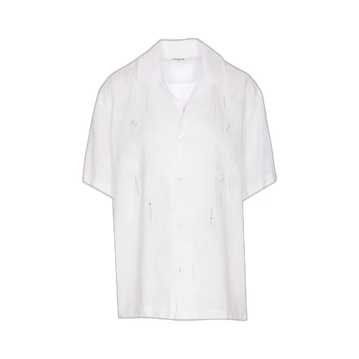 P.A.R.O.S.H. Floral Embroidered Oversized Shirt