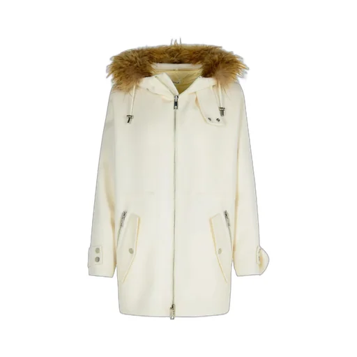 P.A.R.O.S.H. Fake Fur Hooded Jacket