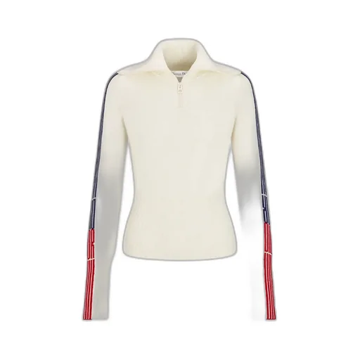 Dioralps Zipped Mock Neck Sweater