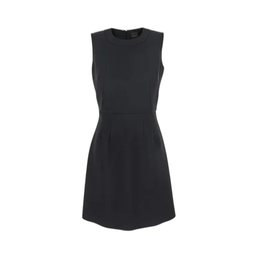 Plain Sleeveless A-Line Dress