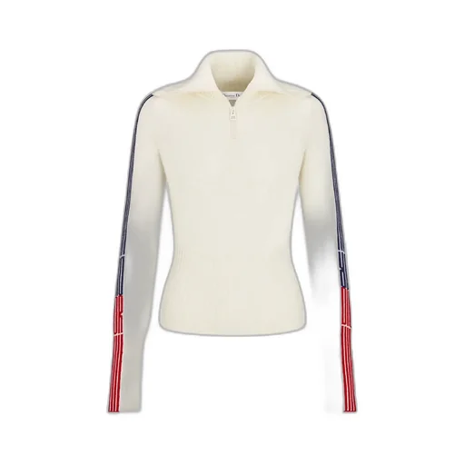 Dioralps Zipped Mock Neck Sweater