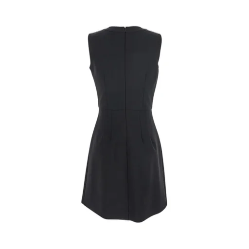 Plain Sleeveless A-Line Dress