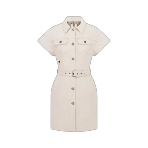 Short Belted Shirtdress