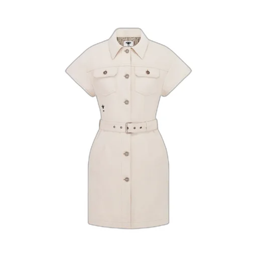 Short Belted Shirtdress