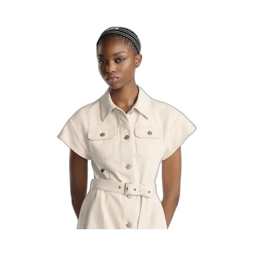 Short Belted Shirtdress