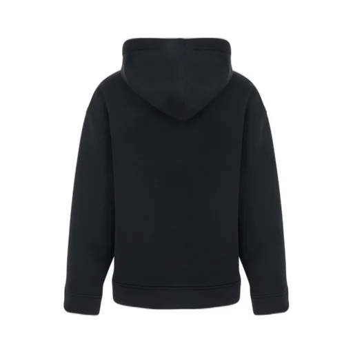 Plain Tech Fabric Hooded Jacket