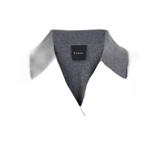 Plain Polo Collar Cashmere Knitwear