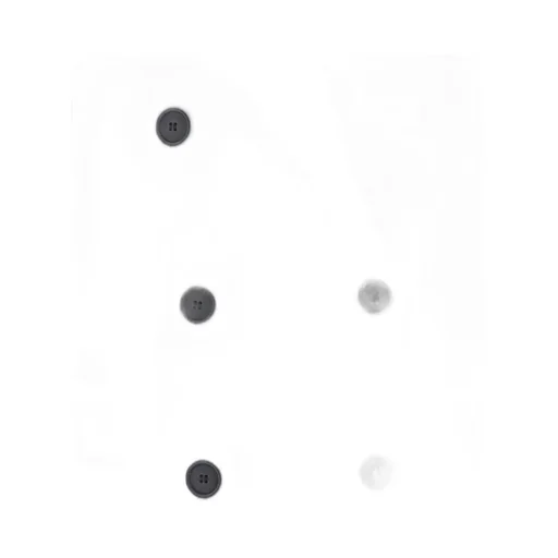 Plain Double-Breasted Long Coat