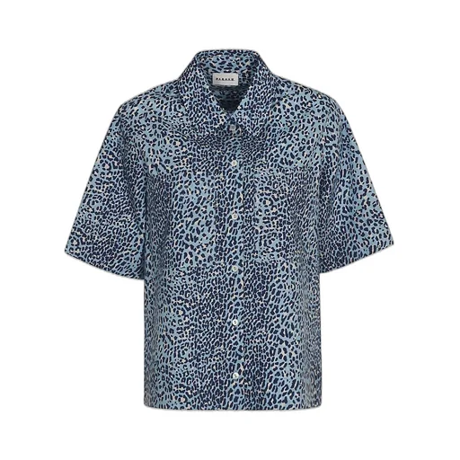 P.A.R.O.S.H. Buttoned Short-Sleeved Shirt