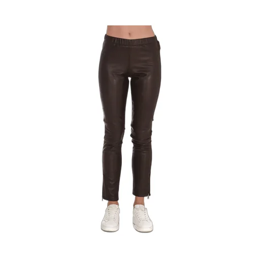 P.A.R.O.S.H. Elasticated Waistband Slim Cut Trousers