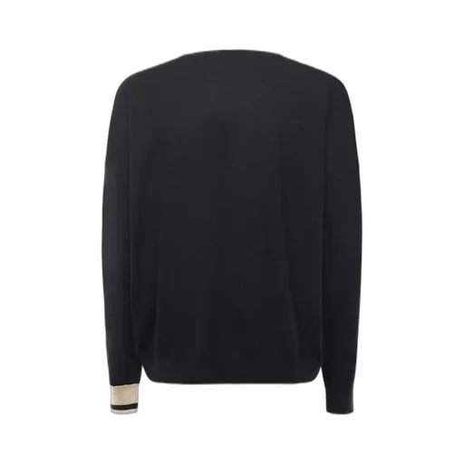 Ottod'ame Ribbed Crew Neck Sweater