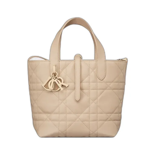 Small Dior Toujours Vertical Tote Bag
