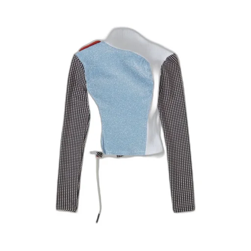 Ottolinger Deconstructed Sequin Top