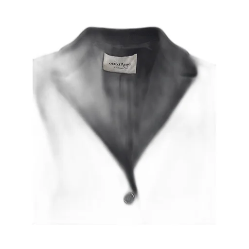 Ottod'ame Oversized Lapel Coat