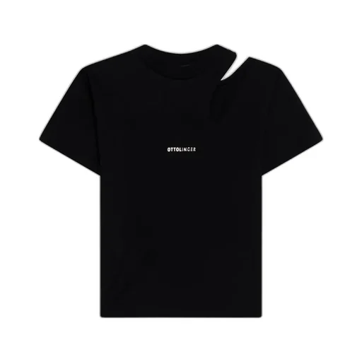 Ottolinger Cut-Out Detailed Crewneck T-Shirt