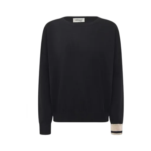 Ottod'ame Ribbed Crew Neck Sweater