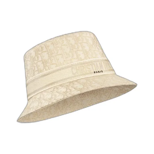 Dior Oblique D-Bobby Small-Brim Bucket Hat