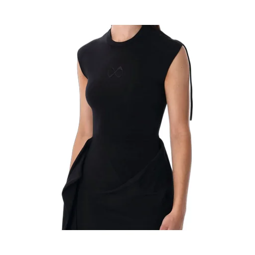 Ottolinger Sleevy Strap-Sleeve Maxi Dress