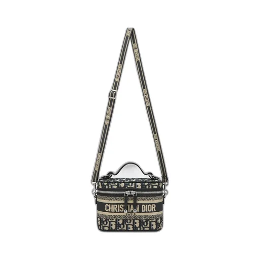 Small Diortravel Vanity Case With Shoulder Strap
