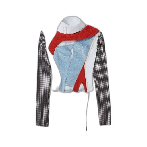 Ottolinger Deconstructed Sequin Top