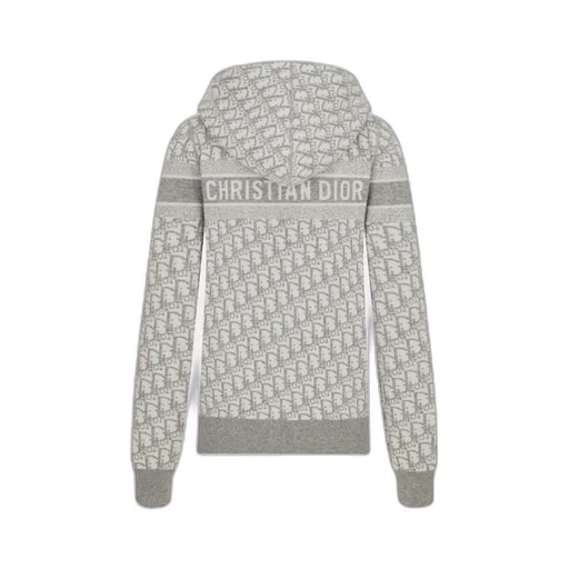 Reversible Zipped Cardigan With Hood