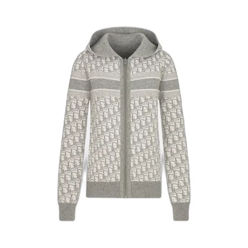 Reversible Zipped Cardigan With Hood