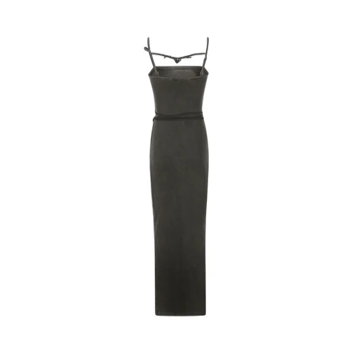 Ottolinger Logo Charm Maxi Slip Dress