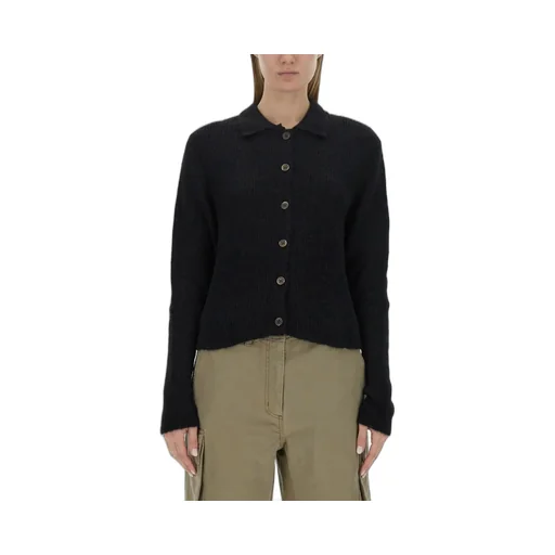 Our Legacy Mazzy Long Sleeved Ribbed-Knit Cardigan