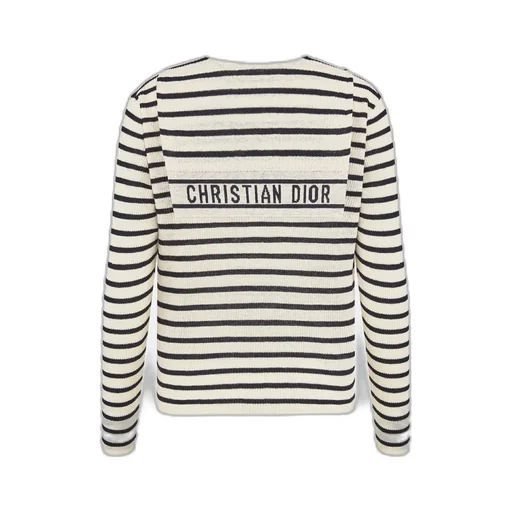 Dioriviera Sweater With Lace-Up Neckline