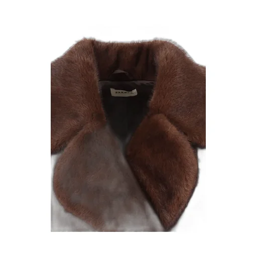 P.A.R.O.S.H. Sleeveless Double-Breasted Long Coat