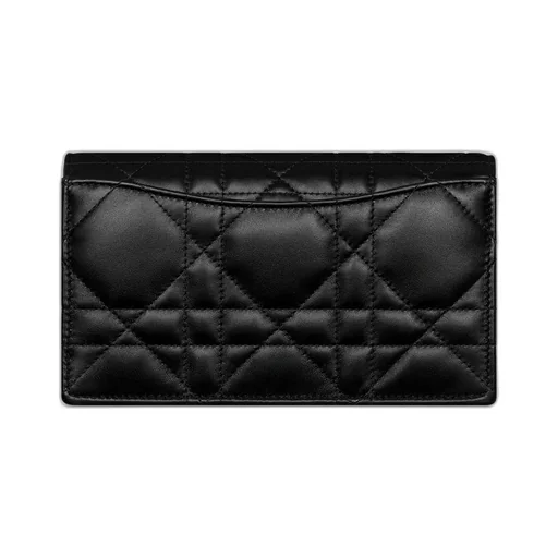 Dior Caro Pouch With Chain And Crystals
