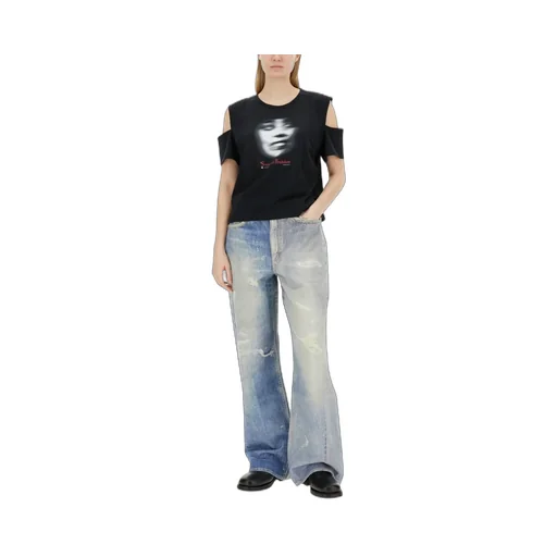 Our Legacy Swing Of Pendulum Printed Punk T-Shirt