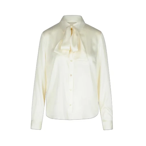 P.A.R.O.S.H. Collared Tie Detailed Long-Sleeve Shirt