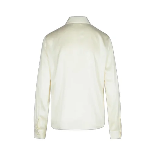 P.A.R.O.S.H. Collared Tie Detailed Long-Sleeve Shirt