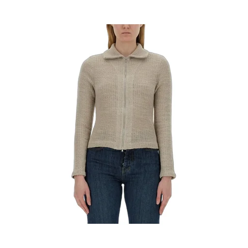 Our Legacy Slim Zip Long Sleeve Jumper