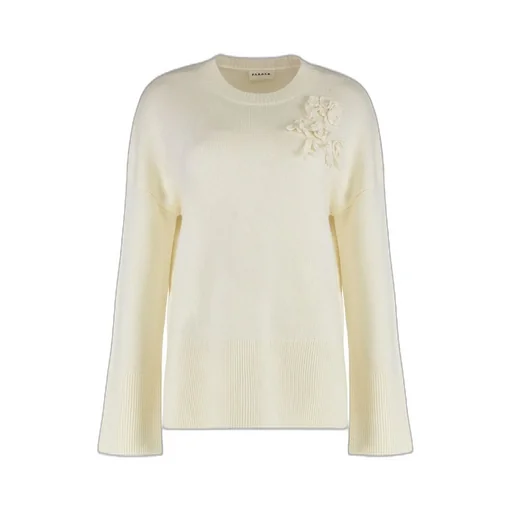 P.A.R.O.S.H. Floral Embroidered Knitwear