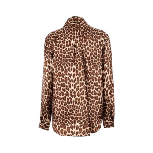 P.A.R.O.S.H. Leopard Print Long-Sleeve Shirt