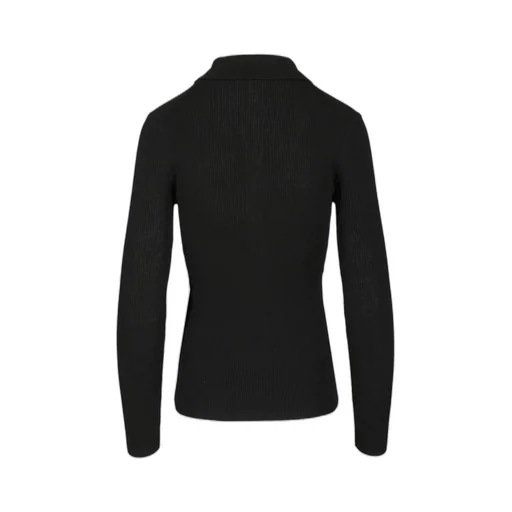 P.A.R.O.S.H. Long Sleeved Ribbed Polo Shirt