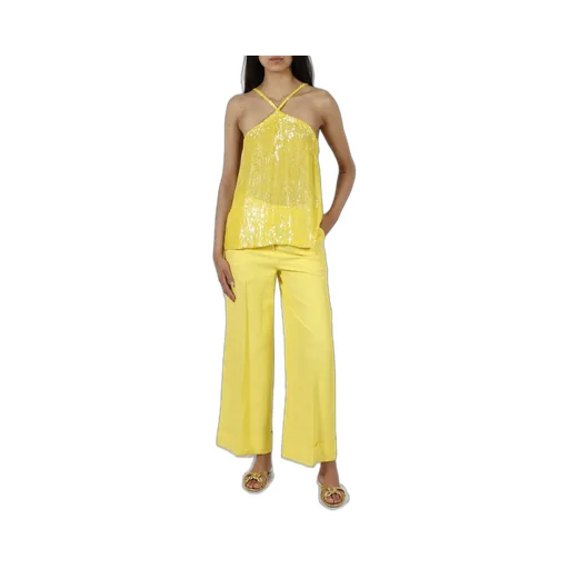 P.A.R.O.S.H. Raisa Pressed Crease Pants