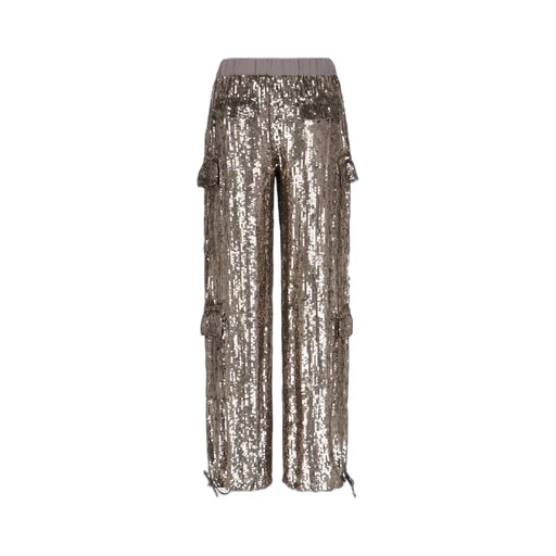 P.A.R.O.S.H. Sequin Embellished Cargo Pants